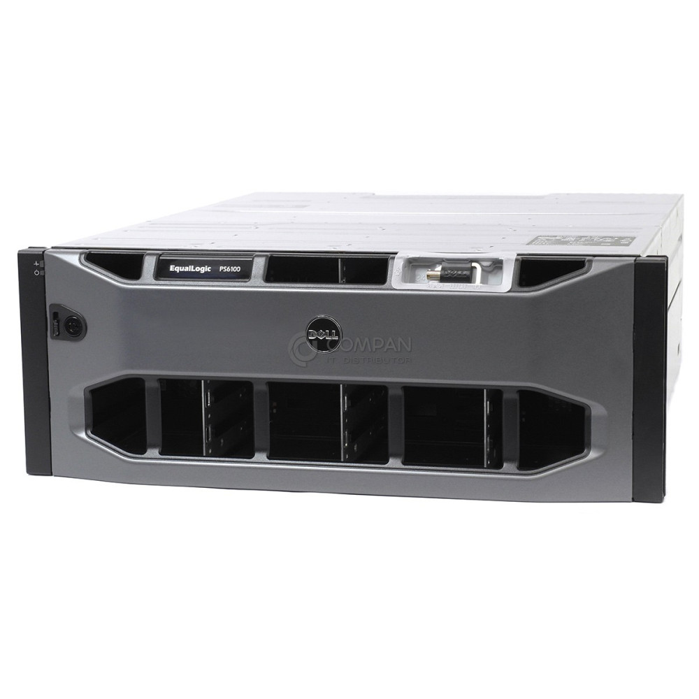 DELL EQUALLOGIC PS6100 24 BAY LFF STORAGE ARRAY ENCLOSURE 24 X 1TB SAS